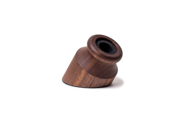 Penwell in walnut. Make any pen a desk pen.