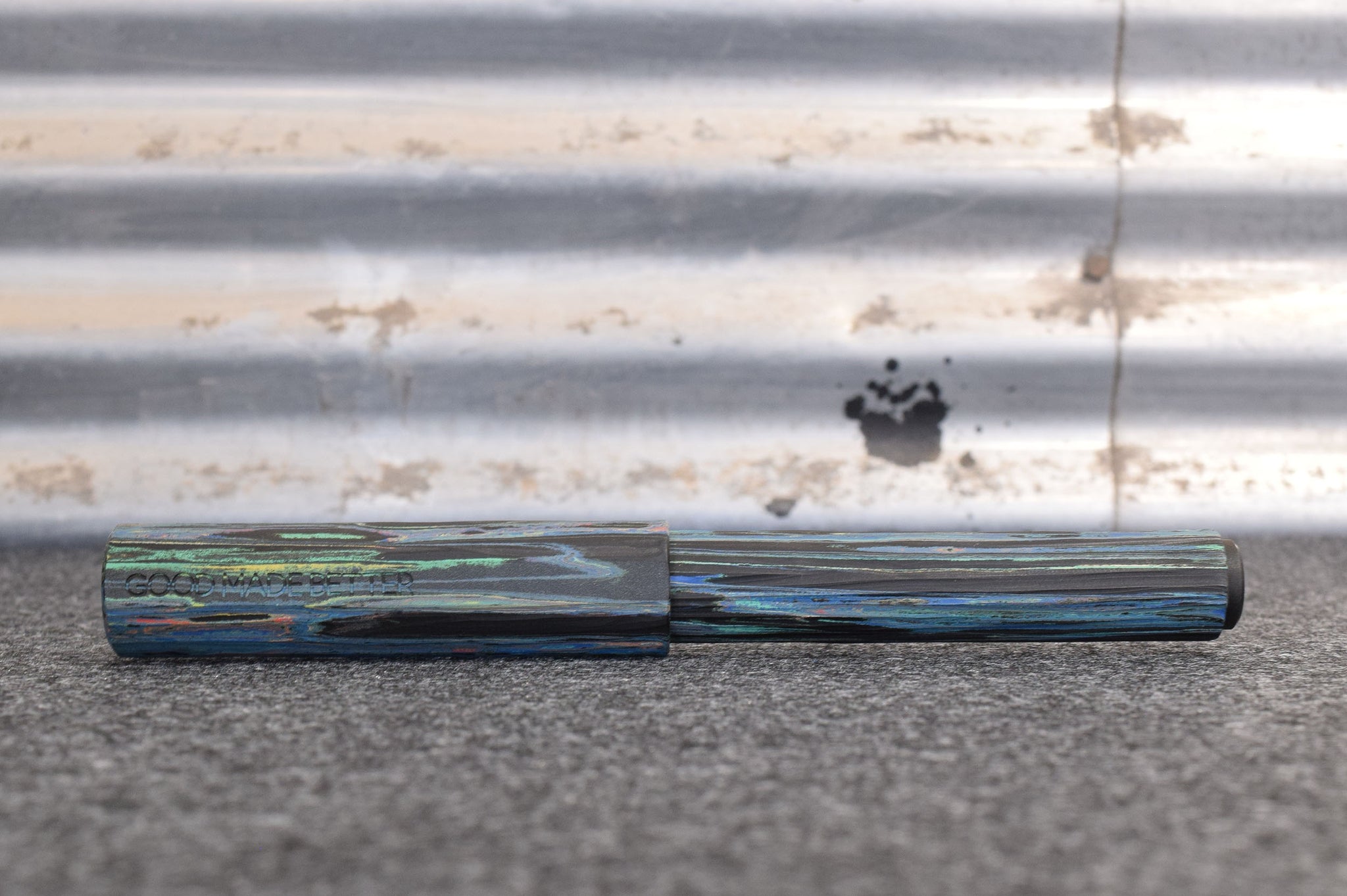 Muse Fountain Pen – Tagged in Blue