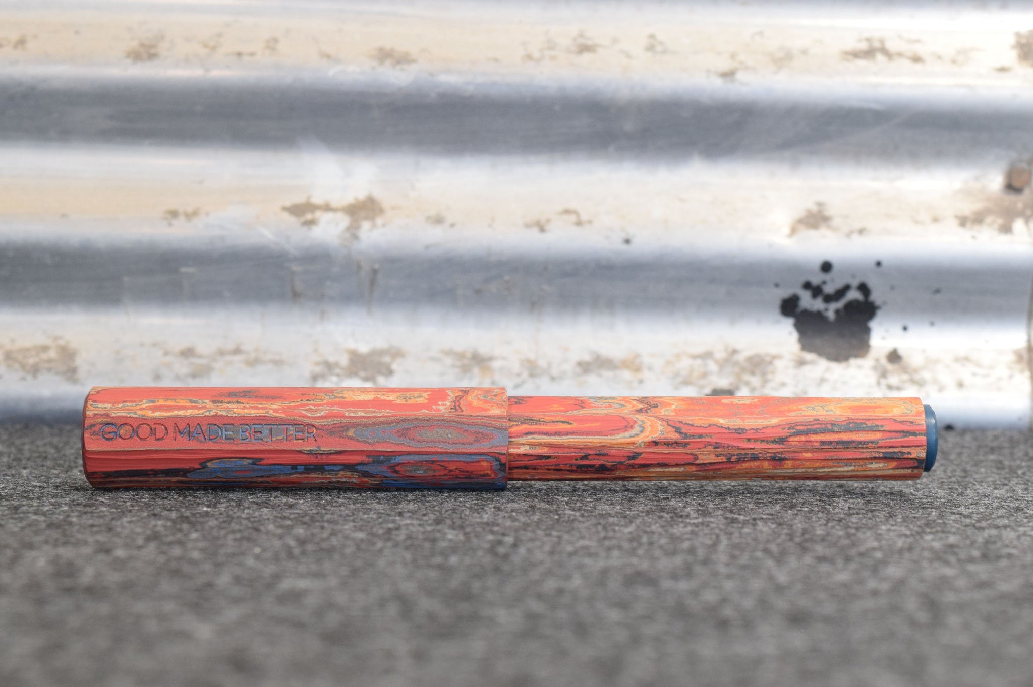 Muse Fountain Pen – Tagged in Red