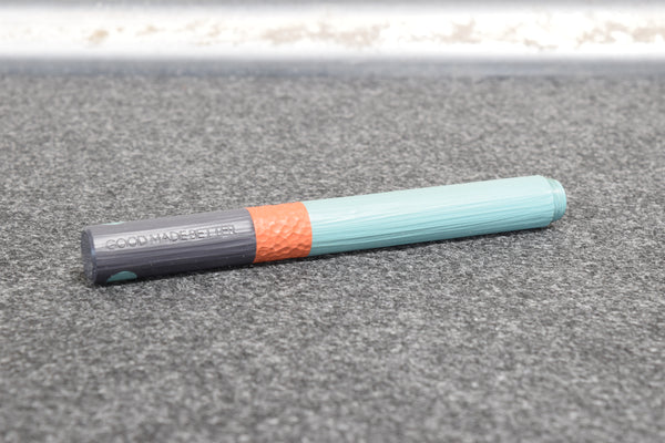 Prototype Popstop Fountain Pen – Eggplant/Terra Cotta/Light Green