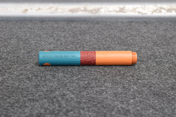 Prototype Popstop Mini Fountain Pen – Teal/Red/Orange