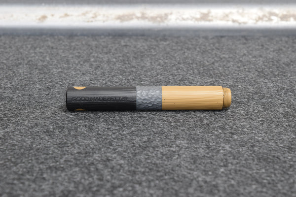 Prototype Popstop Mini Fountain Pen – Black/Gray/Tan