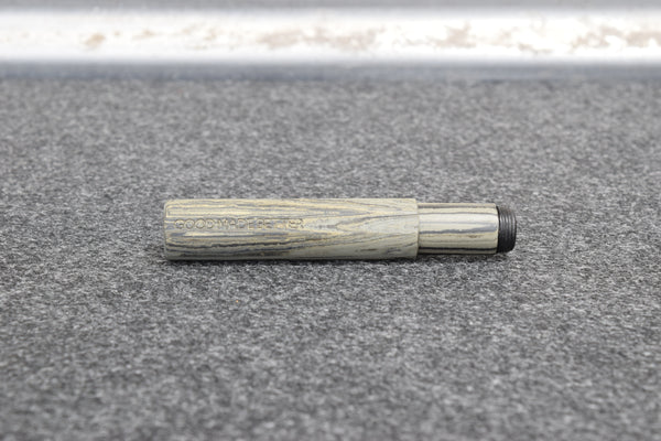 Jester Fountain Pen – Gray/Tan Woodgrain (Matte)