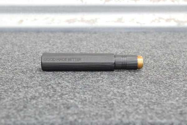 Jester Fountain Pen – Midnight Black/Brass