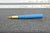 Jester Fountain Pen – Orion Blue/Brass (Hammered)