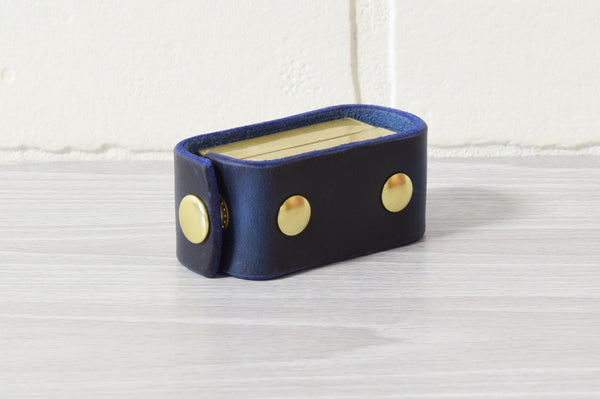 Nomad Book Weight –  Navy/Brass