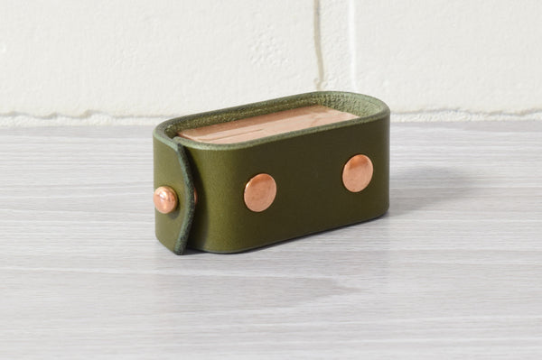 Nomad Book Weight –  Olive/Copper