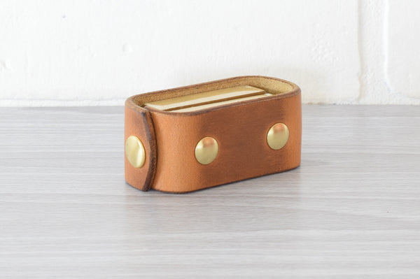 Nomad Book Weight – Tan/Brass